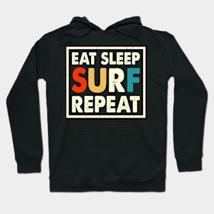 Eat Sleep Surf Repeat T Shirt For Women T-Shirt Hoodie